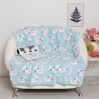 Плед Cute 120x150см, флис 160г/м², 100% полиэстер