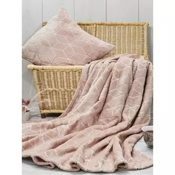 Плед Dusty rose, размер 150х200 см, цвет розовый