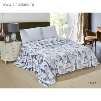 Плед «Калифорния» 1.5 сп, размер 150 x 200 см, велсофт