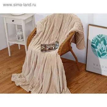 Плед Orrizonte евро, размер 200 x 220 см, велсофт