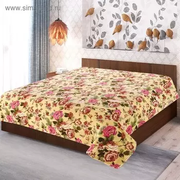 Плед, размер 150 × 200 см, цвет молочный