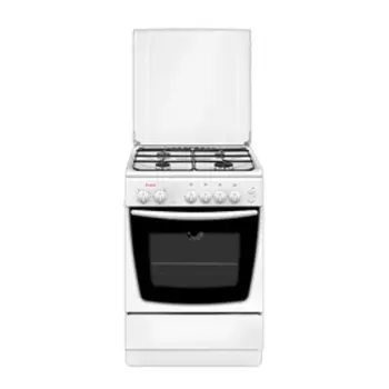 Плита Gefest ПГ 1200-С5, газовая, 4 конфорки, 63 л, газовая духовка, белая