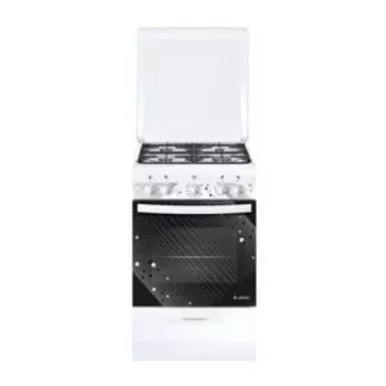 Плита Gefest ПГ 5100-02 0009, газовая, 4 конфорки, 52 л, газовая духовка, белая