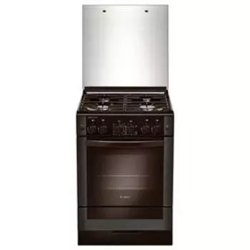 Плита Gefest ПГ 6300-02 0047, газовая, 4 конфорки, 52 л, газовая духовка, коричневая
