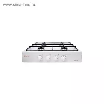 Плитка газовая Gefest ПГ 900, 4 конфорки, белая