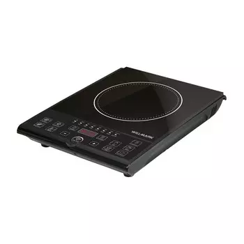 Плитка индукционная WILLMARK WIP-757BP, 2000 Вт, 1 конфорка, 8 программ, черная