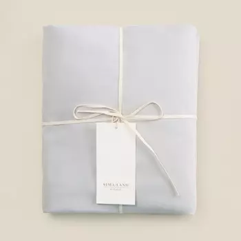 Пододеяльник 300ТС SL Home Percale 180220 см, серый, 100% хлопок