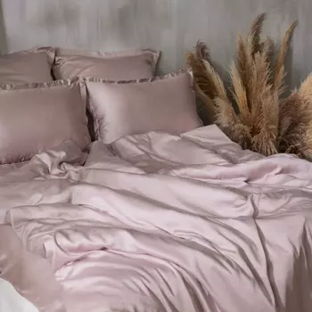 Пододеяльник SL Home Tencel 180*220 см , цв. пудра