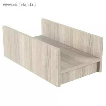 Подставка под системный блок Альянс-1, 250х500х180, Ясень шимо светлый
