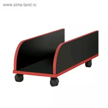 Подставка под систёмный блок «СП 30П», 270 600 230 мм, цвет чёрный