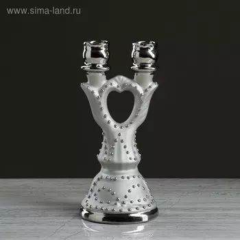 Подсвечник "Канделябр", серебро