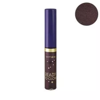 Подводка для глаз Vitex Ready To Color жидкая с блестками, тон 85 Night violet