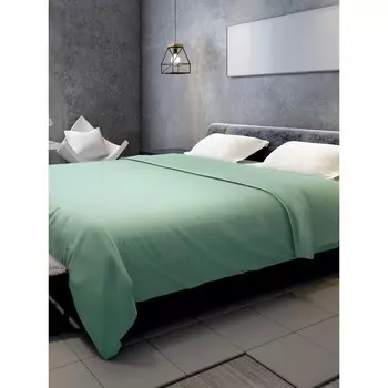 Покрывало без подклада, размер 230x250 см, цвет мятный