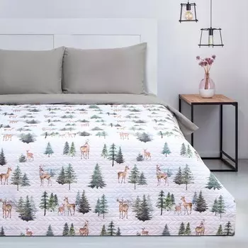 Покрывало "Этель" 2 сп Forest miracle, 180х210 см, микрофибра