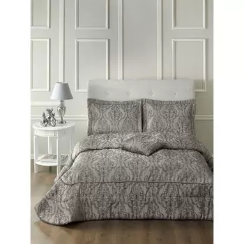 Покрывало Mondi, размер 260x270 см, цвет серо-бежевый