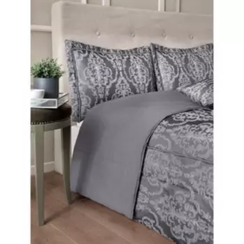 Покрывало Mondi, размер 260x270 см, цвет темно-серый