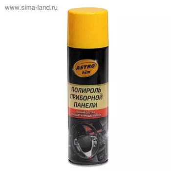 Полироль пластика Astrohim Кокос, 335 мл, аэрозоль, АС - 2334