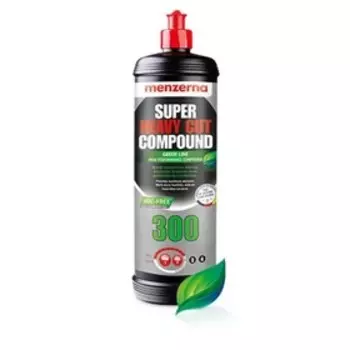 Полировальная паста MENZERNA Super Heavy Cut Compound 300 Green Line,высокоабразивная,250 мл 93056