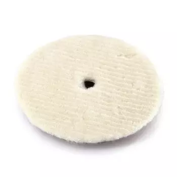 Полировальный круг Shine Systems Stripy Wool Pad, стриженый мех, 155 мм