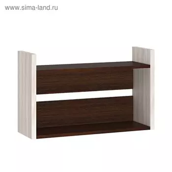 Полка, 700 240 432 мм, цвет карамель/венге