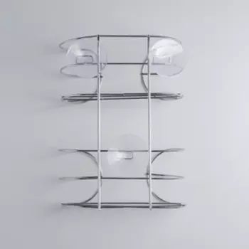 Полка на присосках 18×7×23,2 см