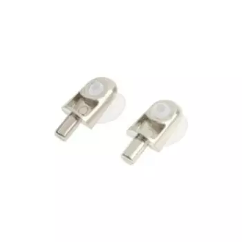Полкодержатель P1051CP, d=5, цвет хром, 2 шт