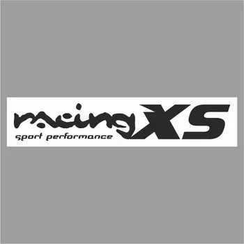 Полоса на лобовое стекло "RACING XS", белая, 1220 х 270 мм