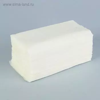 Полотенца бумажные V-сложения, 25 г/м², 200 листов