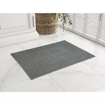 Полотенце для ног Graphite, размер 50х70 см, цвет серый