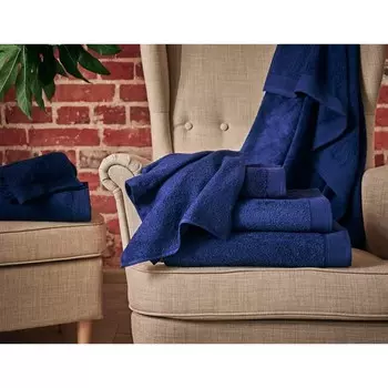 Полотенце махровое Navy blue, размер 100х150 см, цвет синий