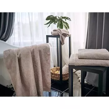 Полотенце махровое Souffle, размер 50х100 см, цвет бежевый