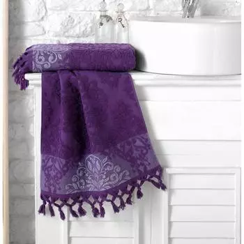 Полотенце Ottoman, размер 70 × 140 см, цвет фиолетовый