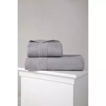 Полотенце Truva 70x140 см, цвет серый
