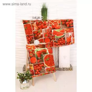 Полотенце вафельное DomoVita «Яркий микс», 45х60 см