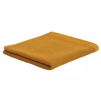Полотенце вафельное Tkano Essential, 430 гр, размер 70х140 см, цвет карри