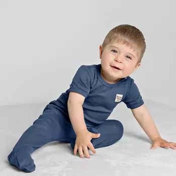 Ползунки Basic, рост 62 см, цвет синий
