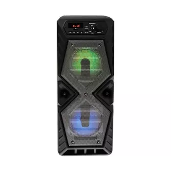 Портативная караоке система Soundmax SM-PS4426, 35 Вт, FM, AUX, USB, BT, 1200 мАч, чёрная