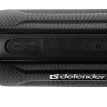 Портативная колонка Defender Enjoy S1000, 20 Вт, Bluetooth 4.2, 2000 мАч, подсветка, чёрная