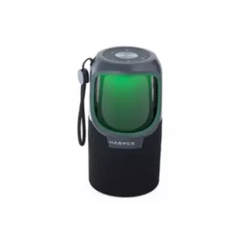 Портативная колонка Harper PSL-021, 10 Вт, 2200 мАч, microSD, подсветка, AUX, IPX6, черная