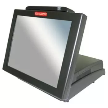 POS-Моноблок GlobalPOS 150 PC25N Atom DualCore d=2550 1.86GHz;DDR=3 2Gb;HDd=500GB;MSR(KBW)