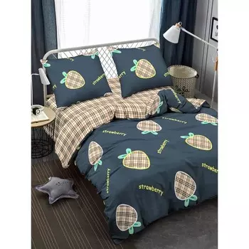 Постельное бельё 1.5 сп, размер 150x215 см, 145x215 см, 70x70 см - 2 шт
