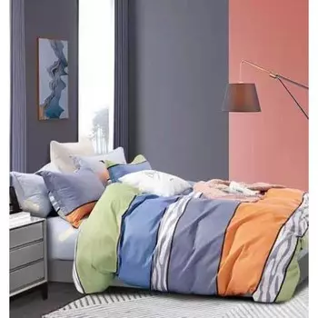 Постельное бельё 1.5 сп, размер 150x215 см, 150x215 см, 70x70 см - 2 шт