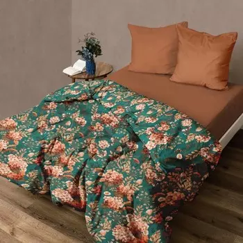 Постельное бельё 1.5 сп, размер 150x220 см, 145x215 см, 70x70 см - 2 шт