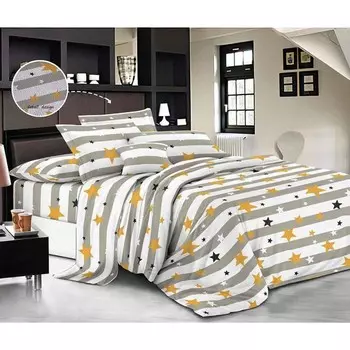 Постельное бельё 2 сп, размер 175x215 см, 175x215 см, 70x70 см - 2 шт