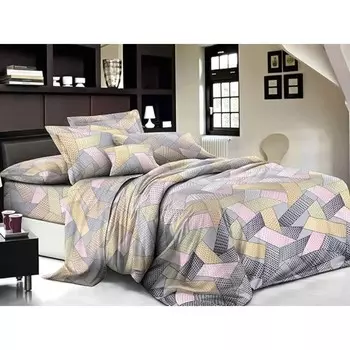 Постельное бельё 2 сп, размер 175x215 см, 175x215 см, 70x70 см - 2 шт