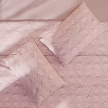 Постельное бельё 2-спальное LoveLife Texture: rosy, микрофибра