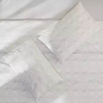 Постельное бельё дуэт LoveLife Texture: white, микрофибра