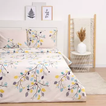 Постельное бельё евро LoveLife Spring, бязь