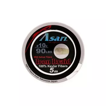 Поводковый материал ASARI Kevlar Assist line, тест 70 кг, длина 5 м, 02764