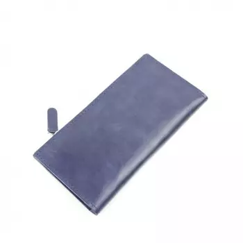 Пр1052-217 Портмоне Пр1061,синий крек - 217